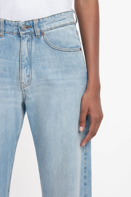 Exclusive Bernie Relaxed Jean In Light Blue Wash