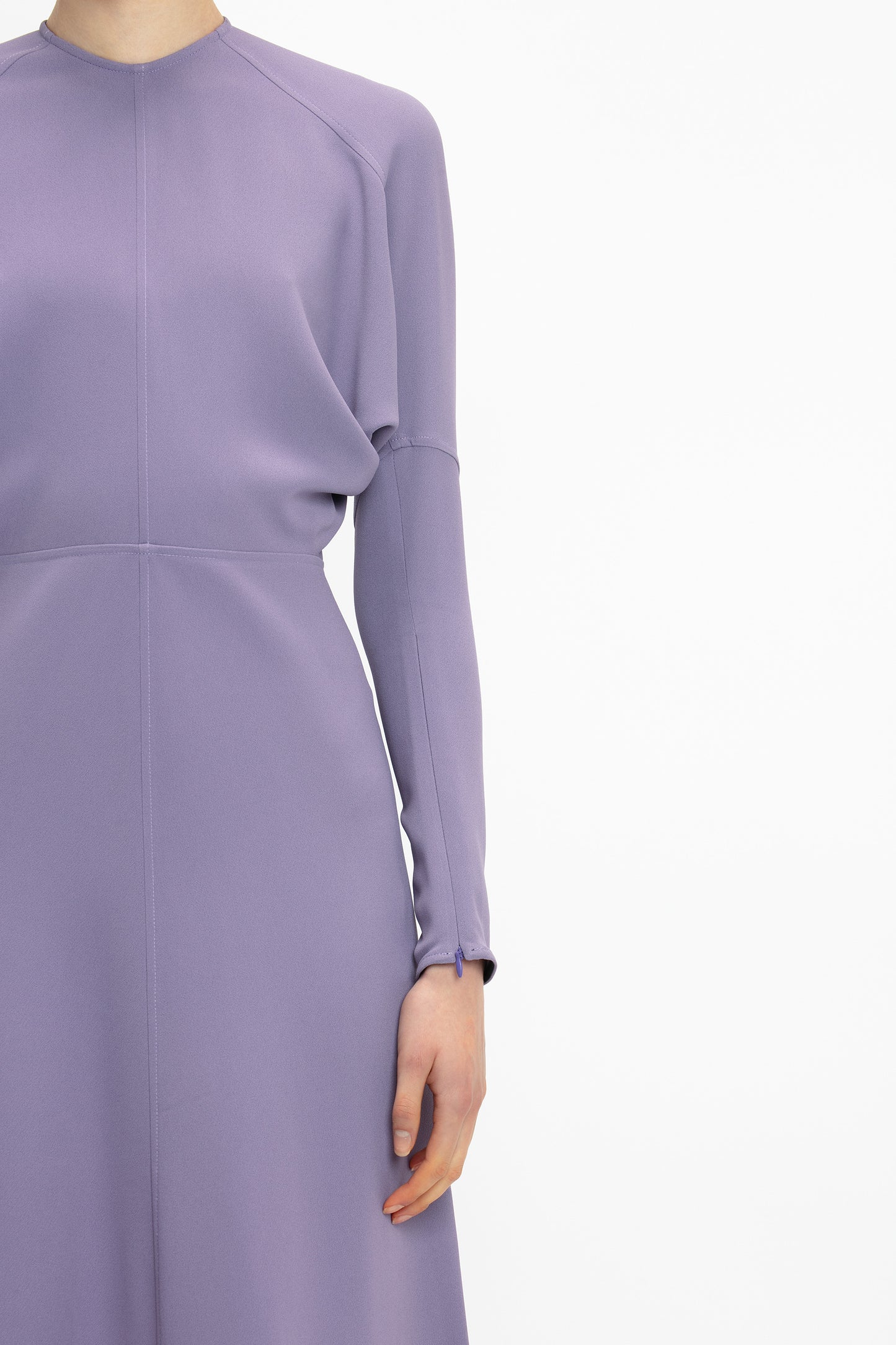 Dolman Midi Dress In Iris