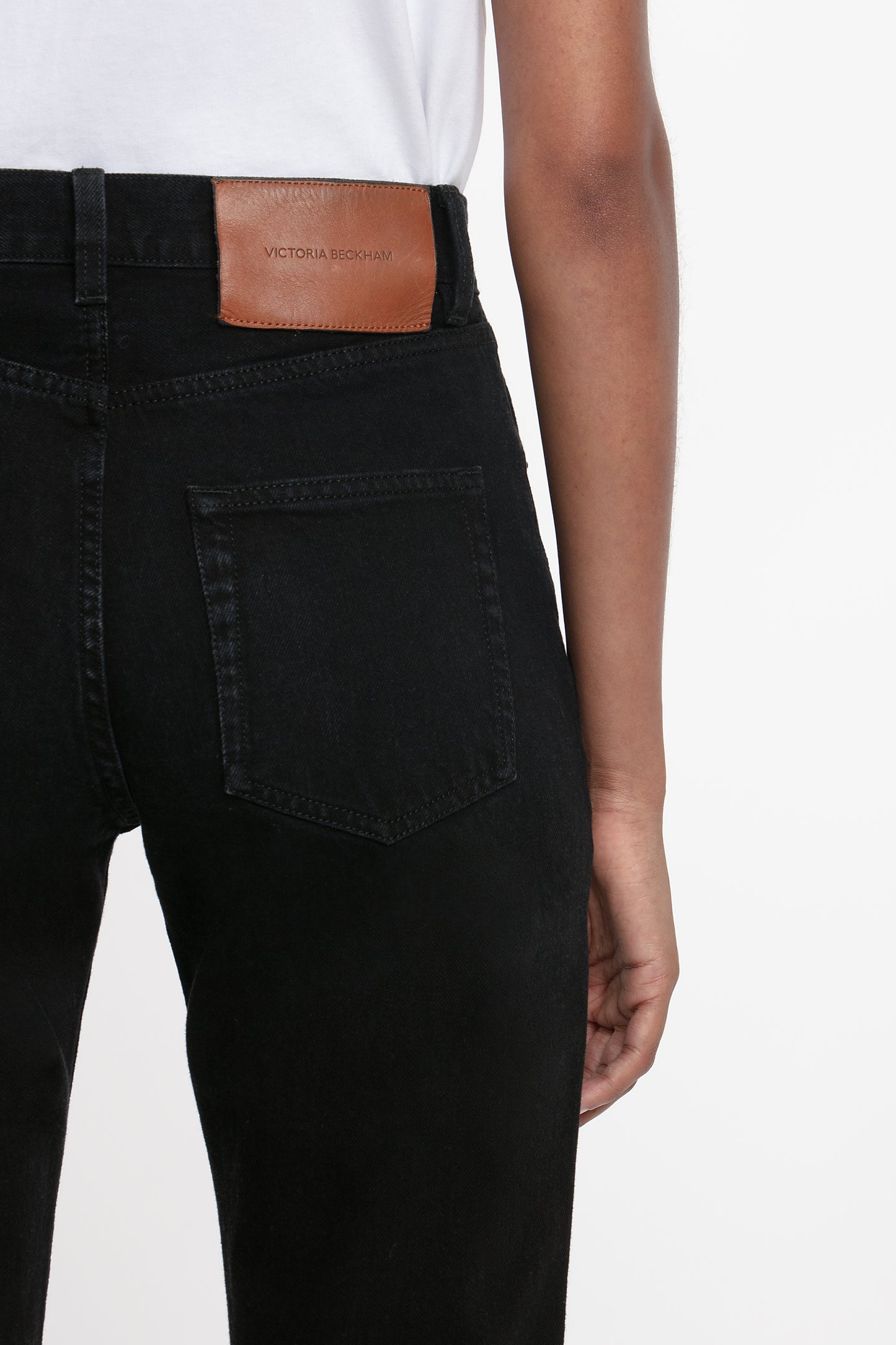 Exclusive Victoria Relaxed Jean In Washed Black