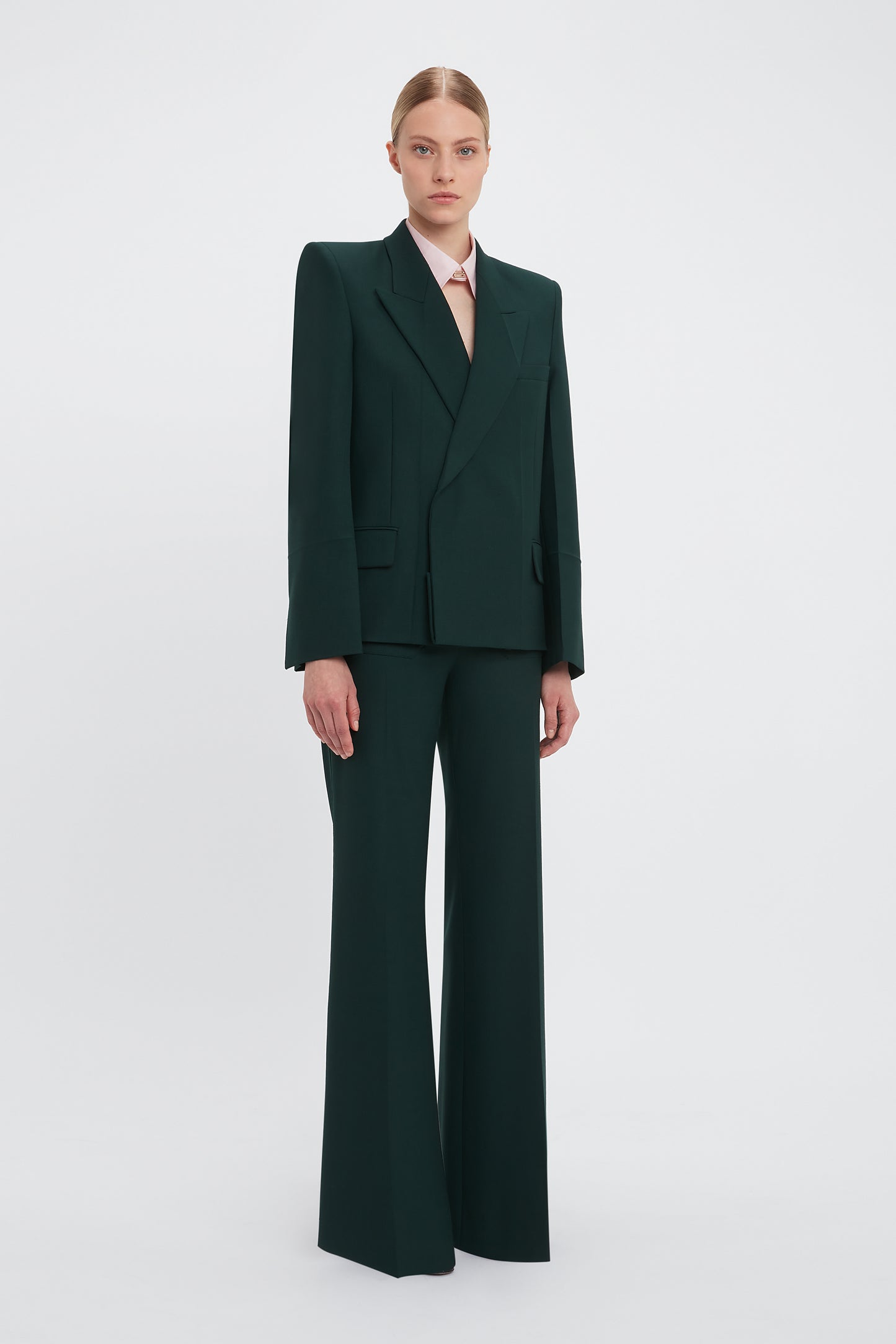 Alina Tailored Trouser In Seaweed