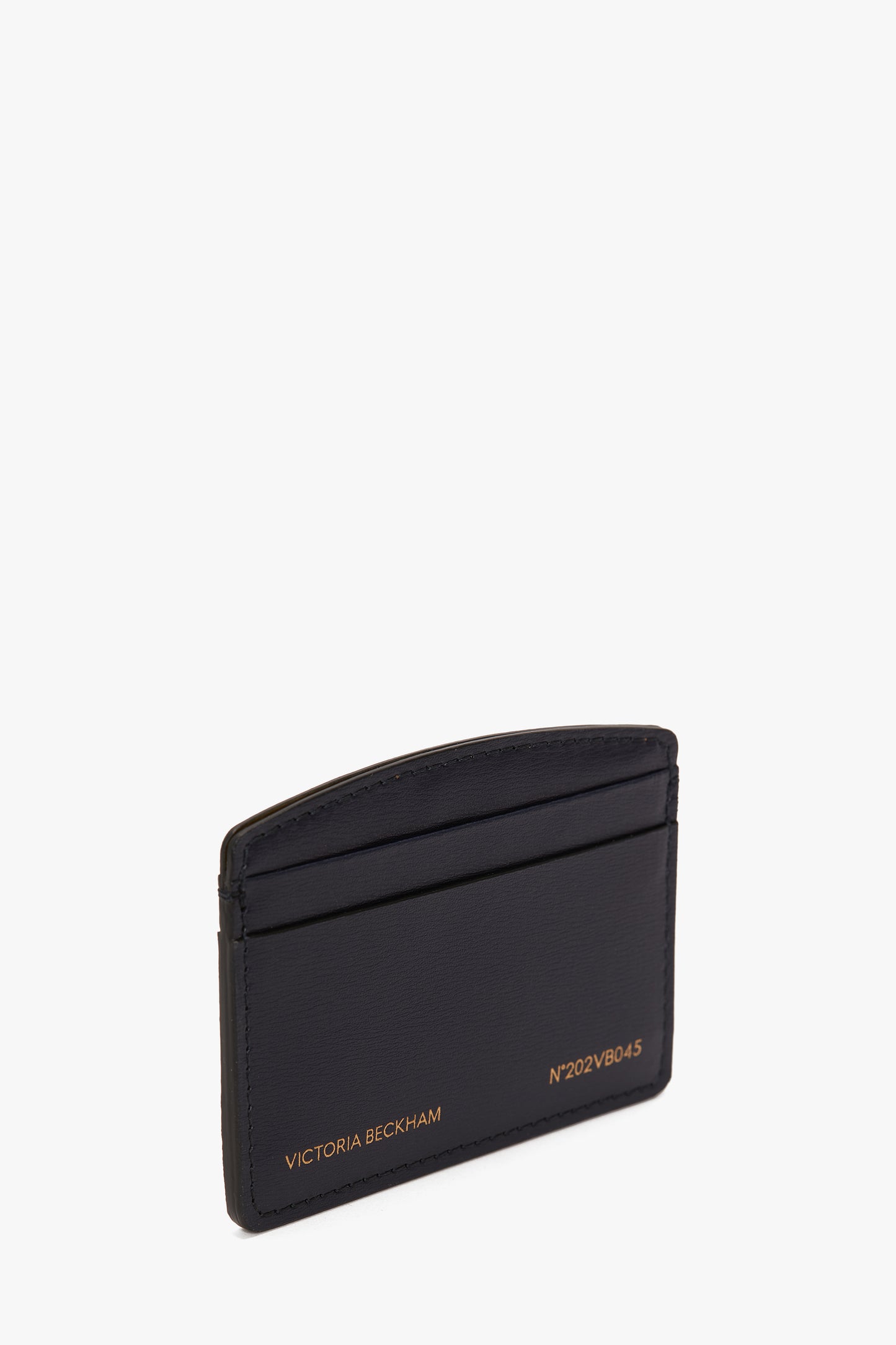 Exclusive Victoria Card Holder In Navy Leather