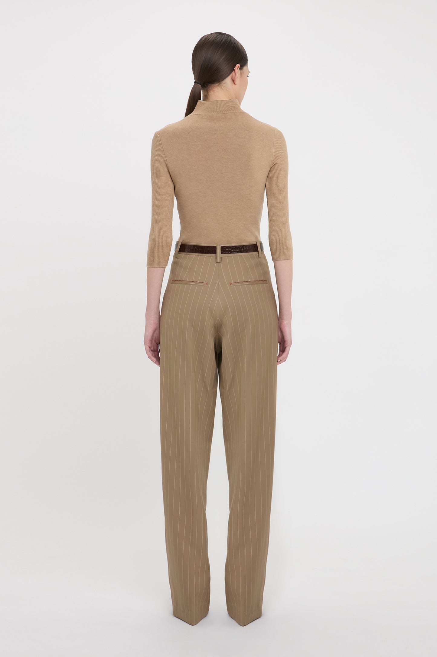 Structured Pocket Trouser In Sandstorm