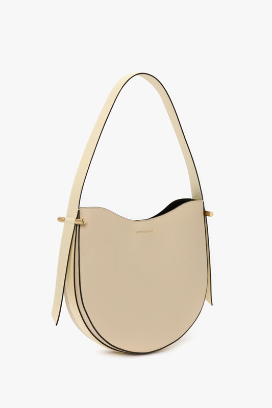 Medium Dia Hobo Bag In Ivory