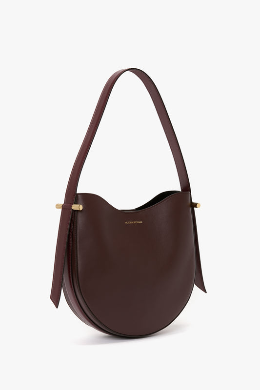 Medium Dia Hobo Bag In Burgundy