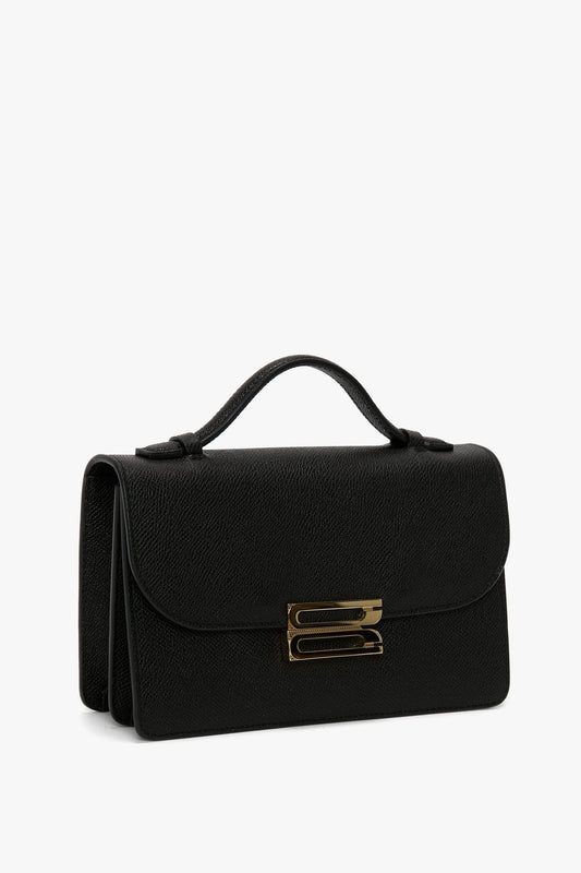 Mini Dorian Bag In Black Grained Leather