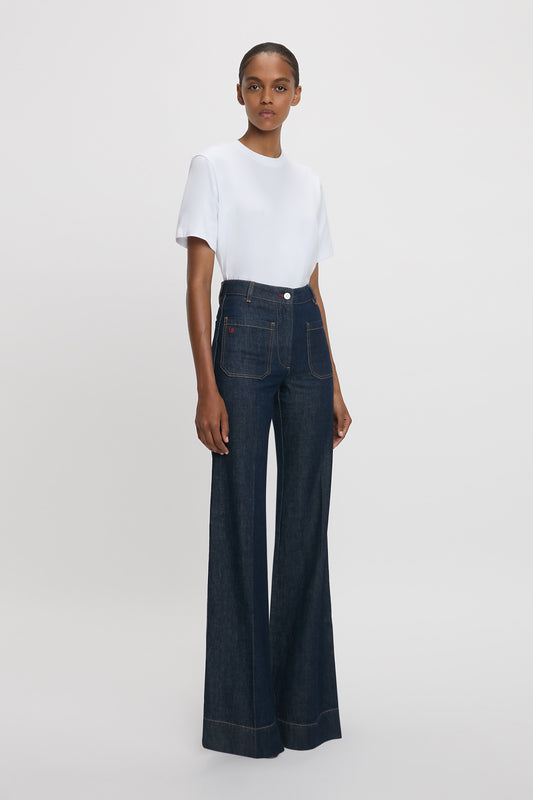 Exclusive Alina High Waisted Jean In Indigo Rinse