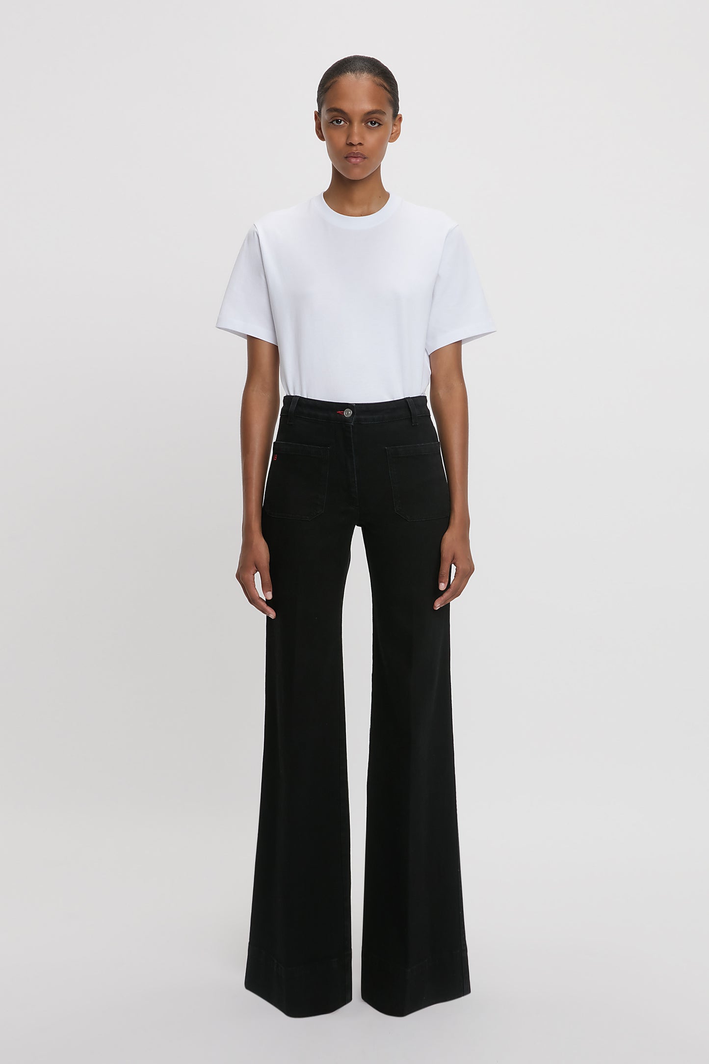 Exclusive Alina High Waisted Jean In Washed Black