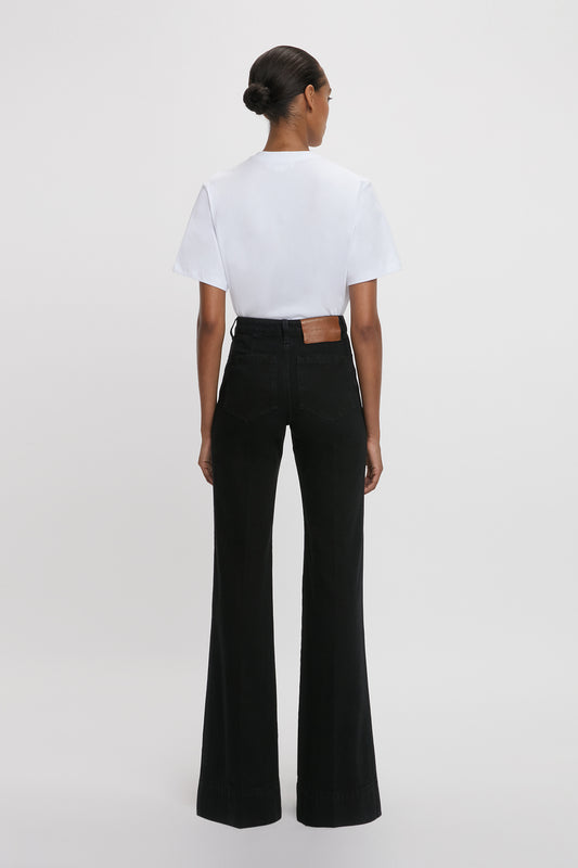 Exclusive Alina High Waisted Stretch Jean In Washed Black