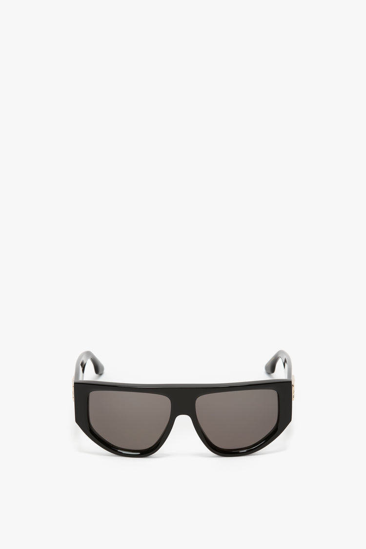 B Frame Logo Sunglasses In Black