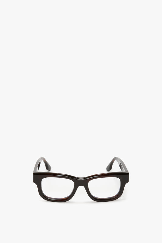 Square Frame Opticals In Black