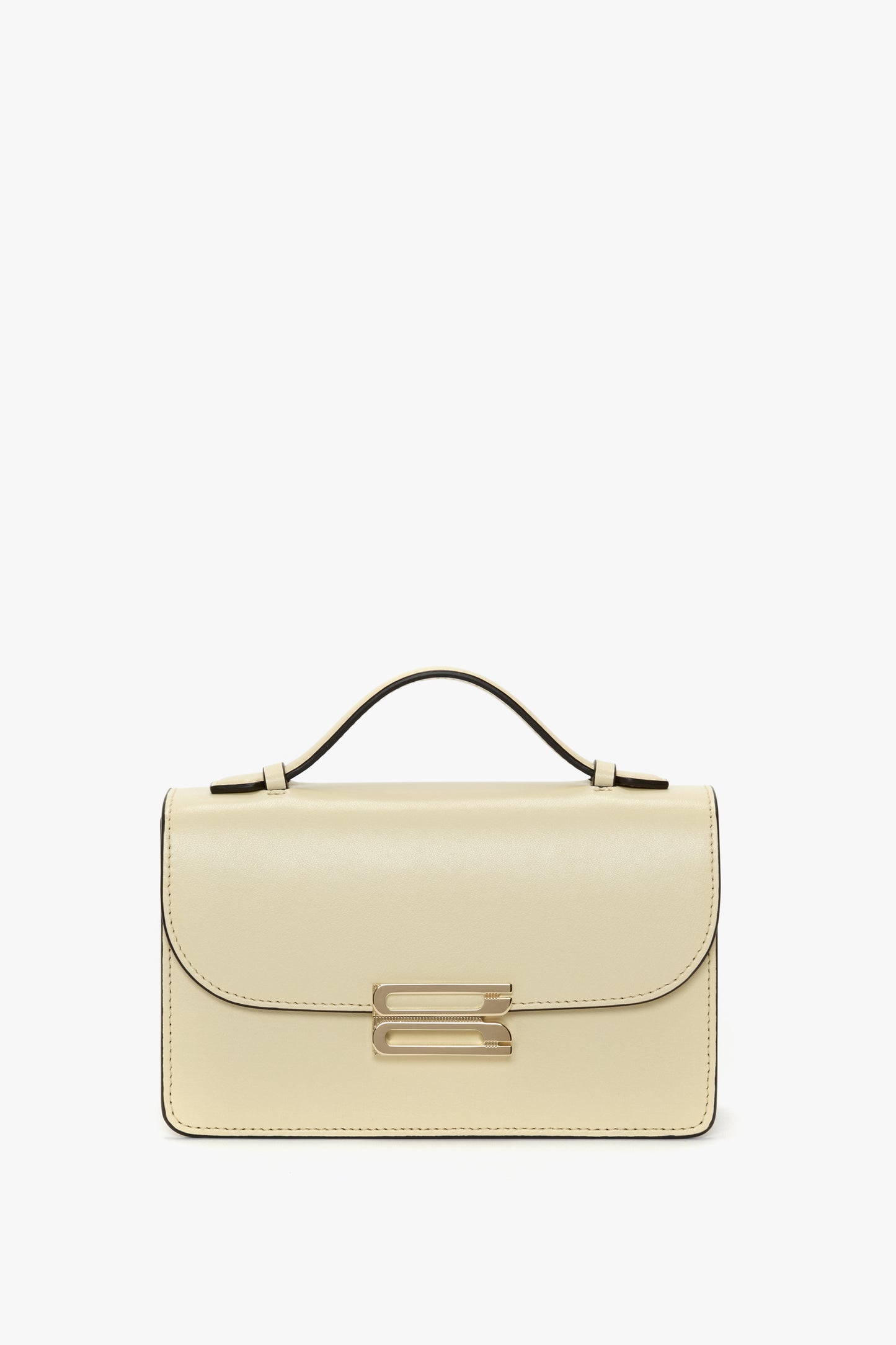 Mini Dorian Bag In Ivory Smooth Leather