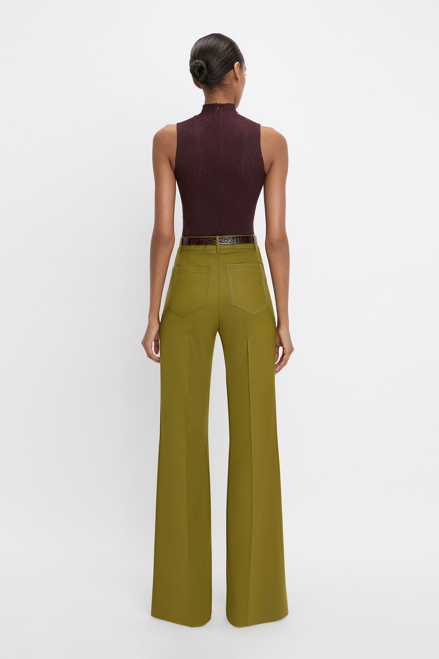 Alina Trouser In Willow