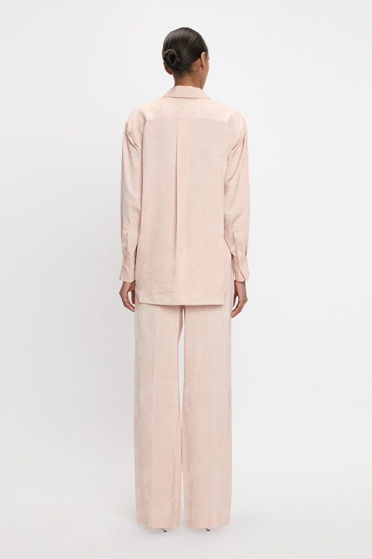 Pyjama Shirt In Ballet Pink