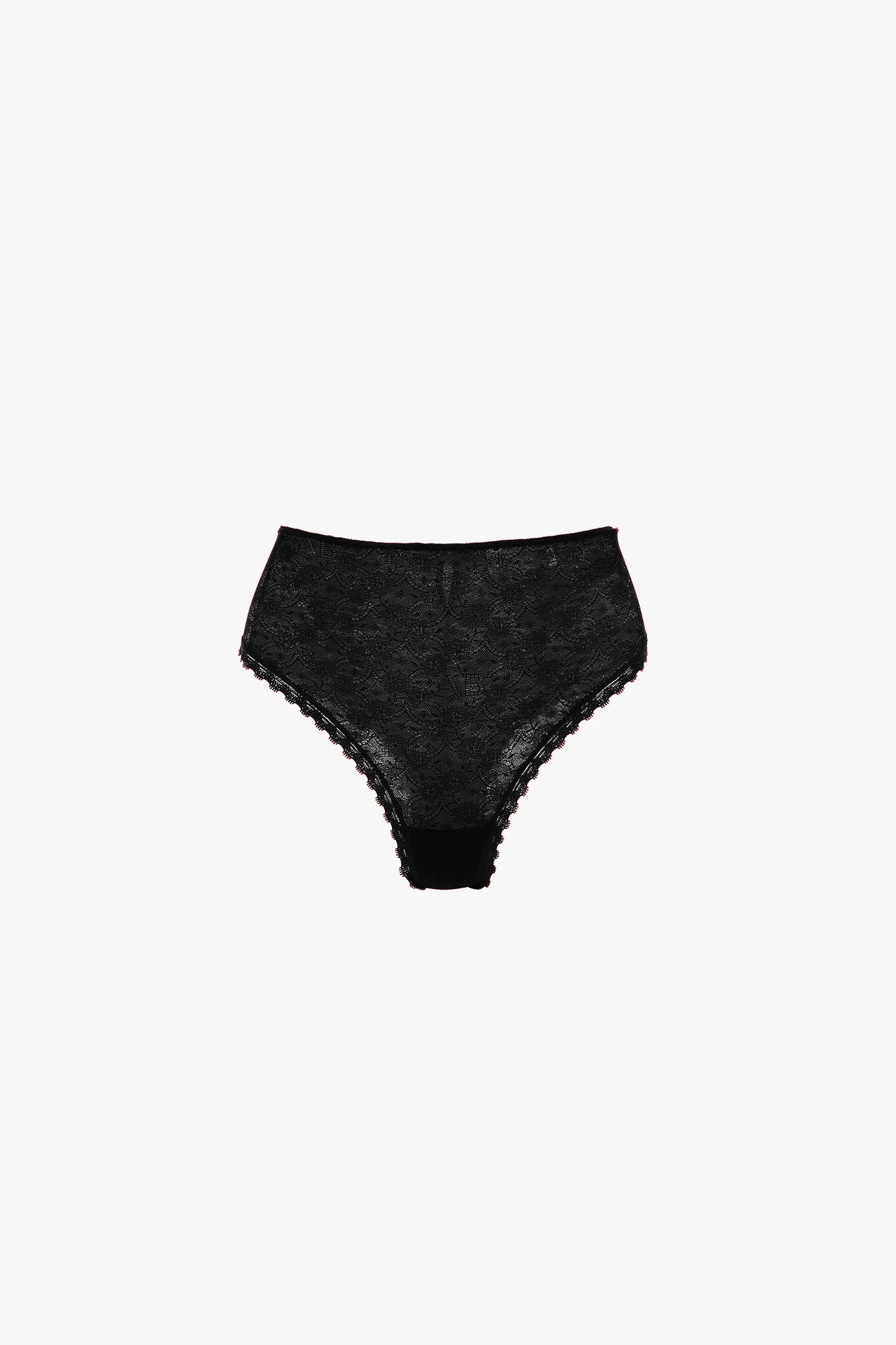 Lace Knickers In Black