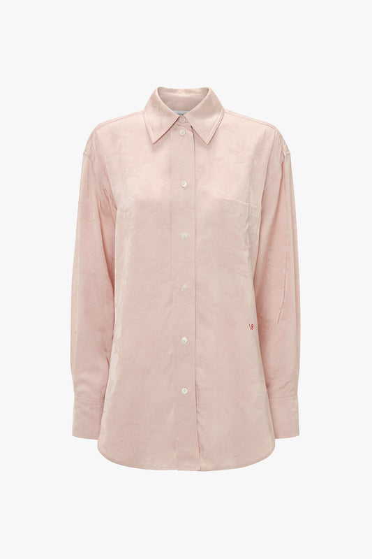 Pyjama Shirt In Ballet Pink