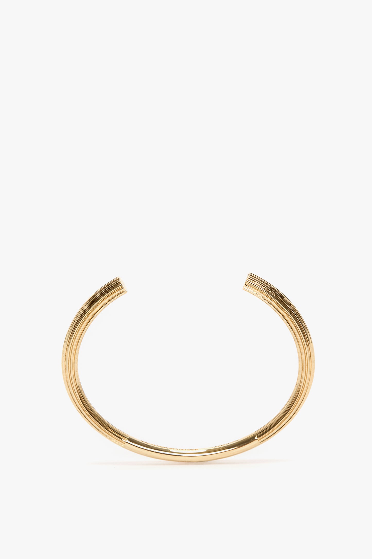 Cufflink Bracelet In Light Gold