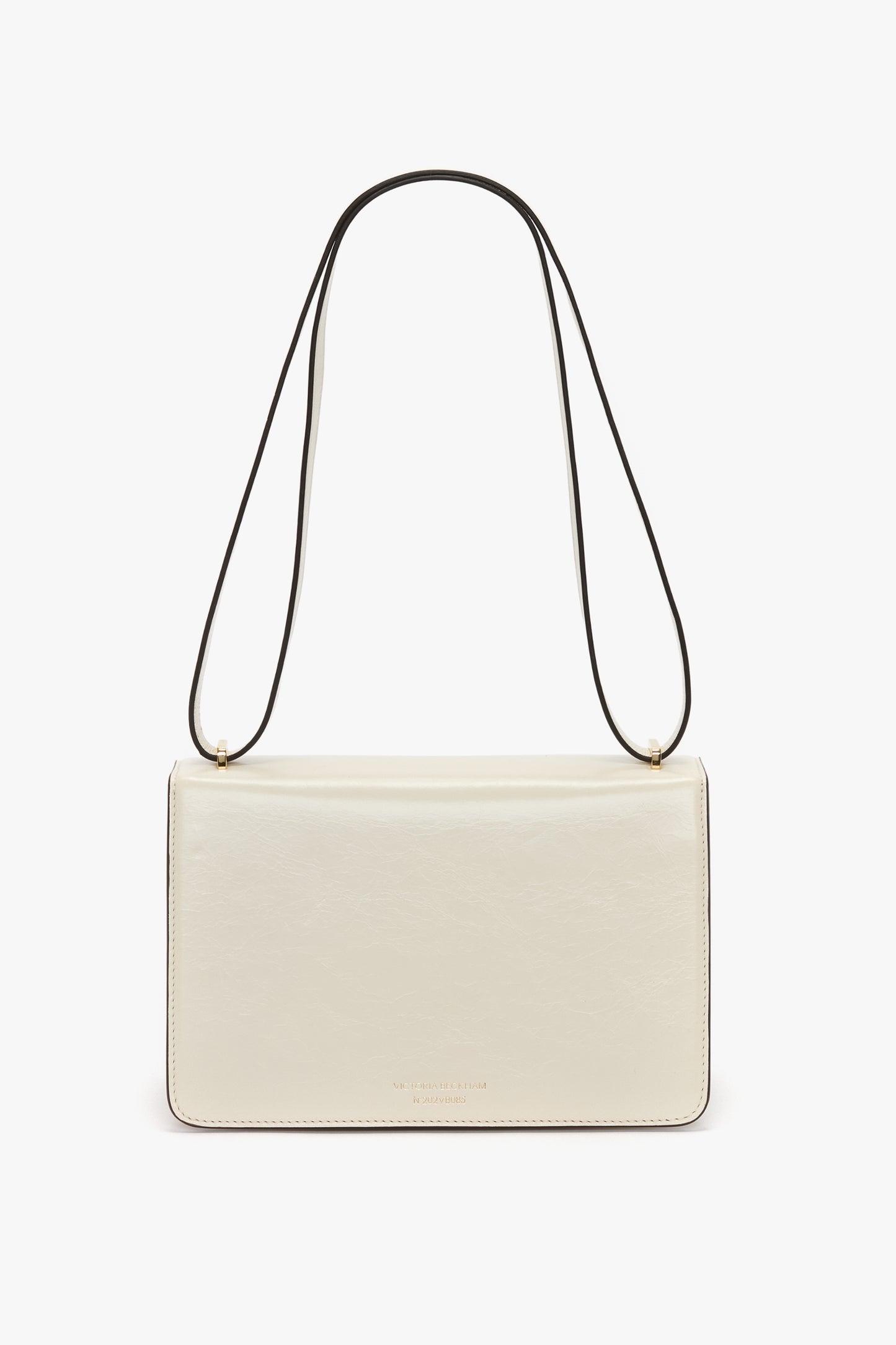 202 Crossbody Bag In Ivory Distressed Leather