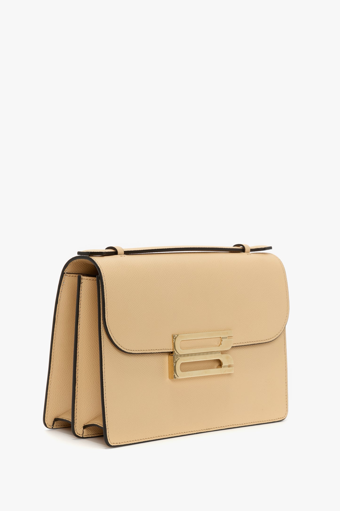 Dorian Bag In Peach Grained Leather