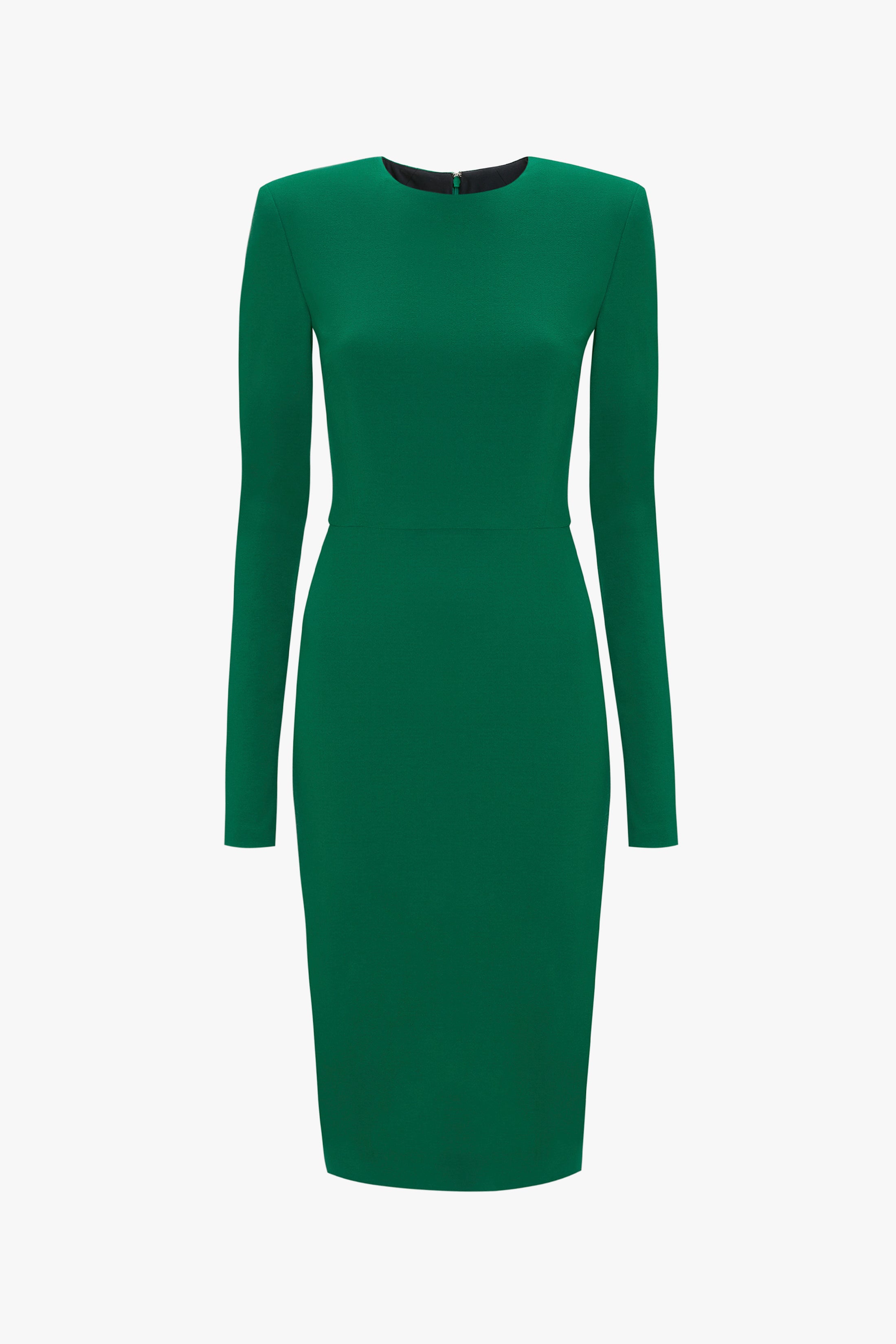 Promise of Forever Emerald Velvet Column Maxi Dress
