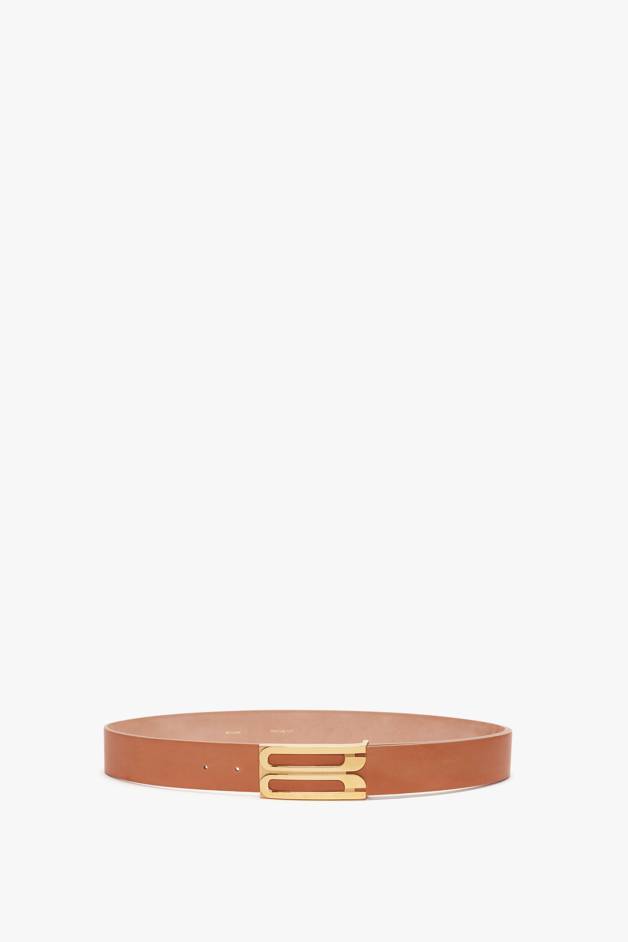 Exclusive Jumbo Frame Belt In Nude Leather – Victoria Beckham UK