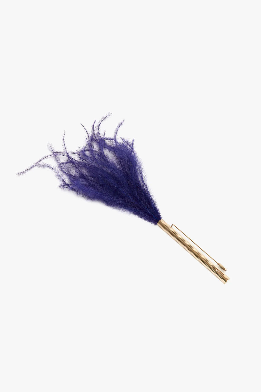 Feather Brooch In Purple