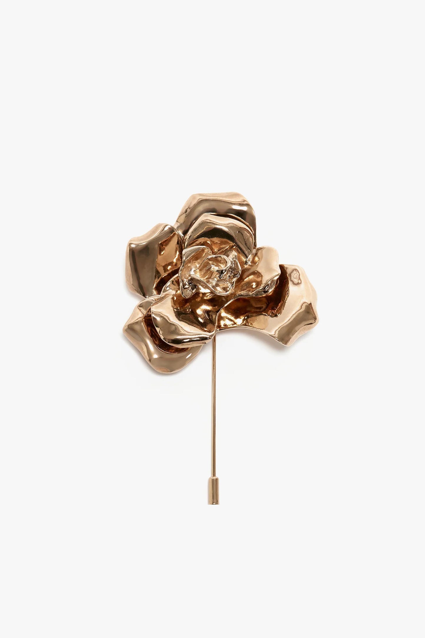 Exclusive Flower Brooch In Gold