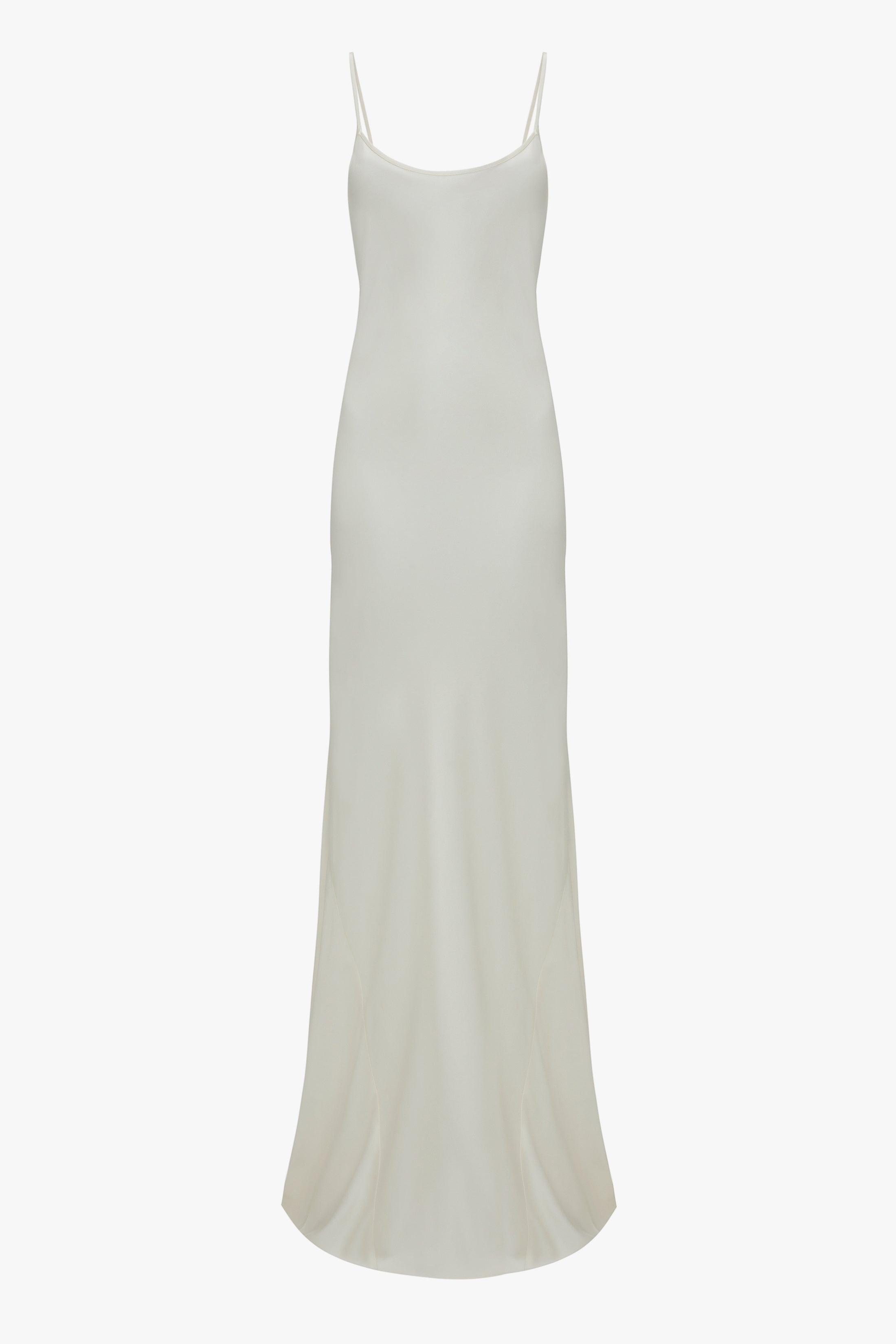 Floor Length Cami Dress In Ivory Victoria Beckham UK