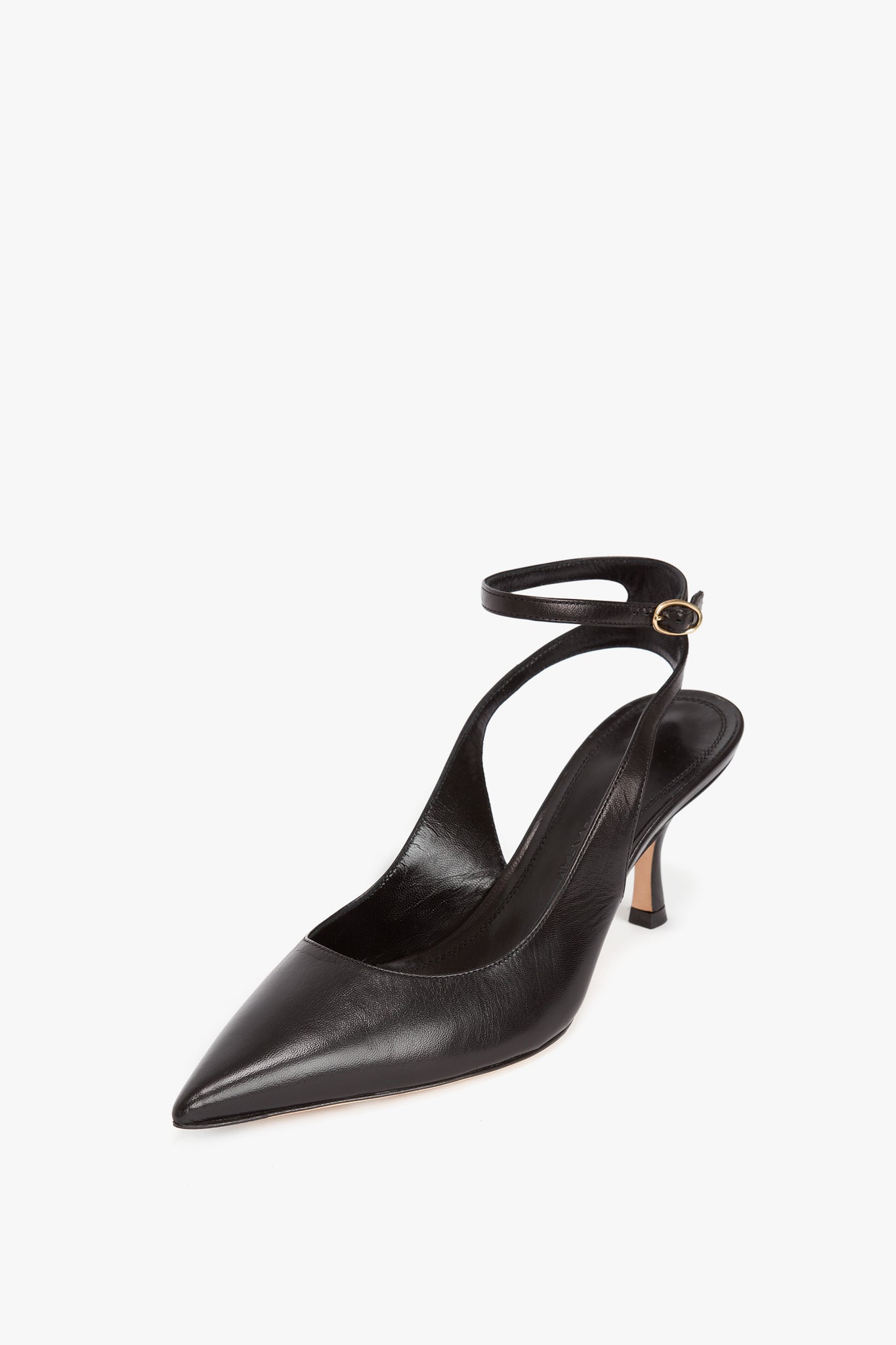 Nina Kitten Heel Pump in Black